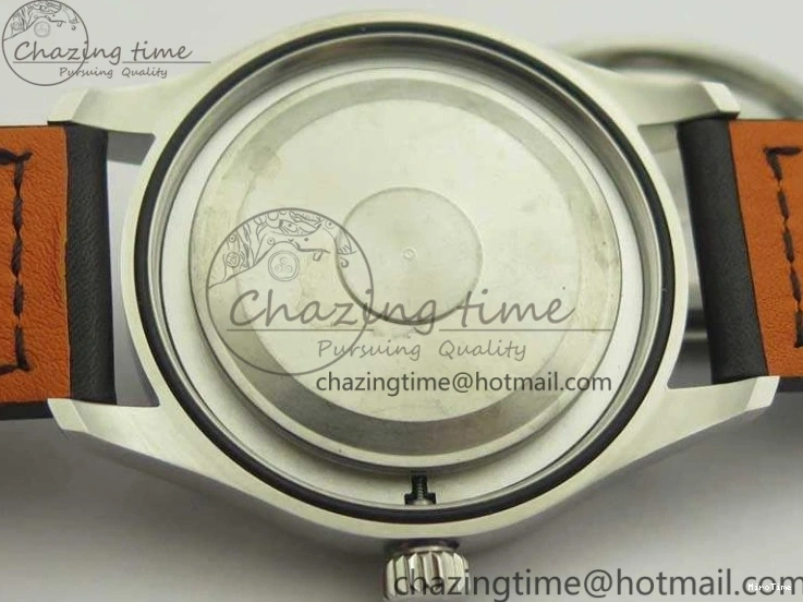 MIROTIME 0328 Efficient Mark XVIII Le Petit Prince IW327001 SS MKS 1:1 Best Edition White Dial On Leather Strap MIYOTA9015 V 7220